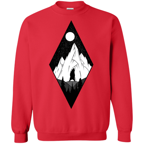 Sweatshirts Red / S Bear Diamond Crewneck Sweatshirt