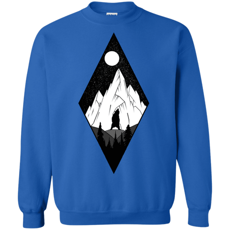 Sweatshirts Royal / S Bear Diamond Crewneck Sweatshirt