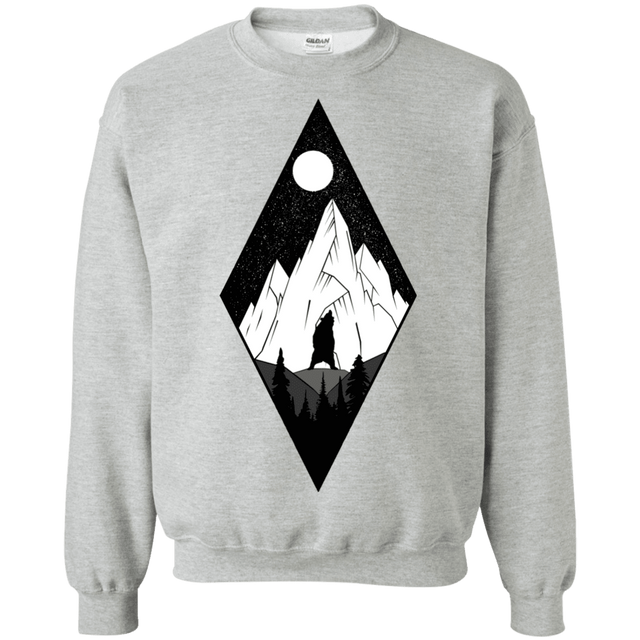 Sweatshirts Sport Grey / S Bear Diamond Crewneck Sweatshirt