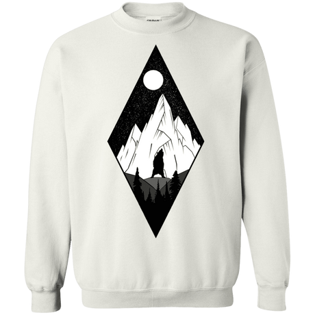 Sweatshirts White / S Bear Diamond Crewneck Sweatshirt