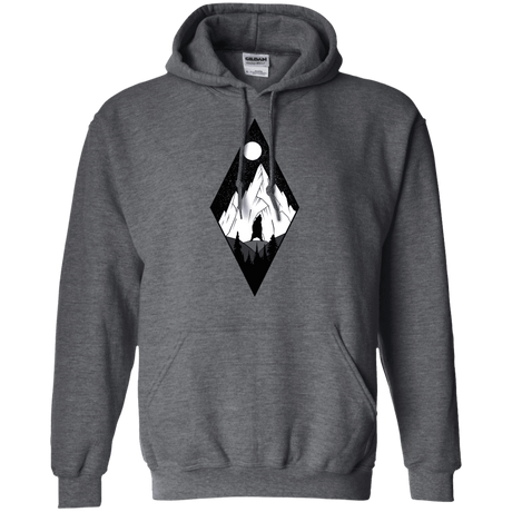 Sweatshirts Dark Heather / S Bear Diamond Pullover Hoodie