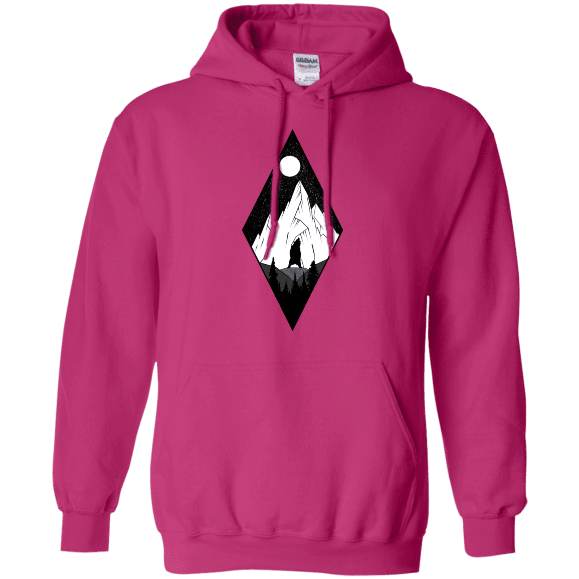Sweatshirts Heliconia / S Bear Diamond Pullover Hoodie