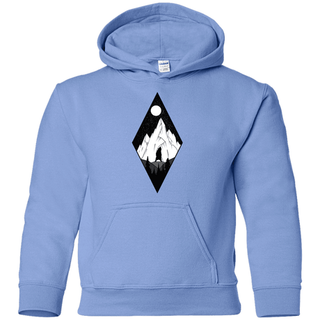 Sweatshirts Carolina Blue / YS Bear Diamond Youth Hoodie