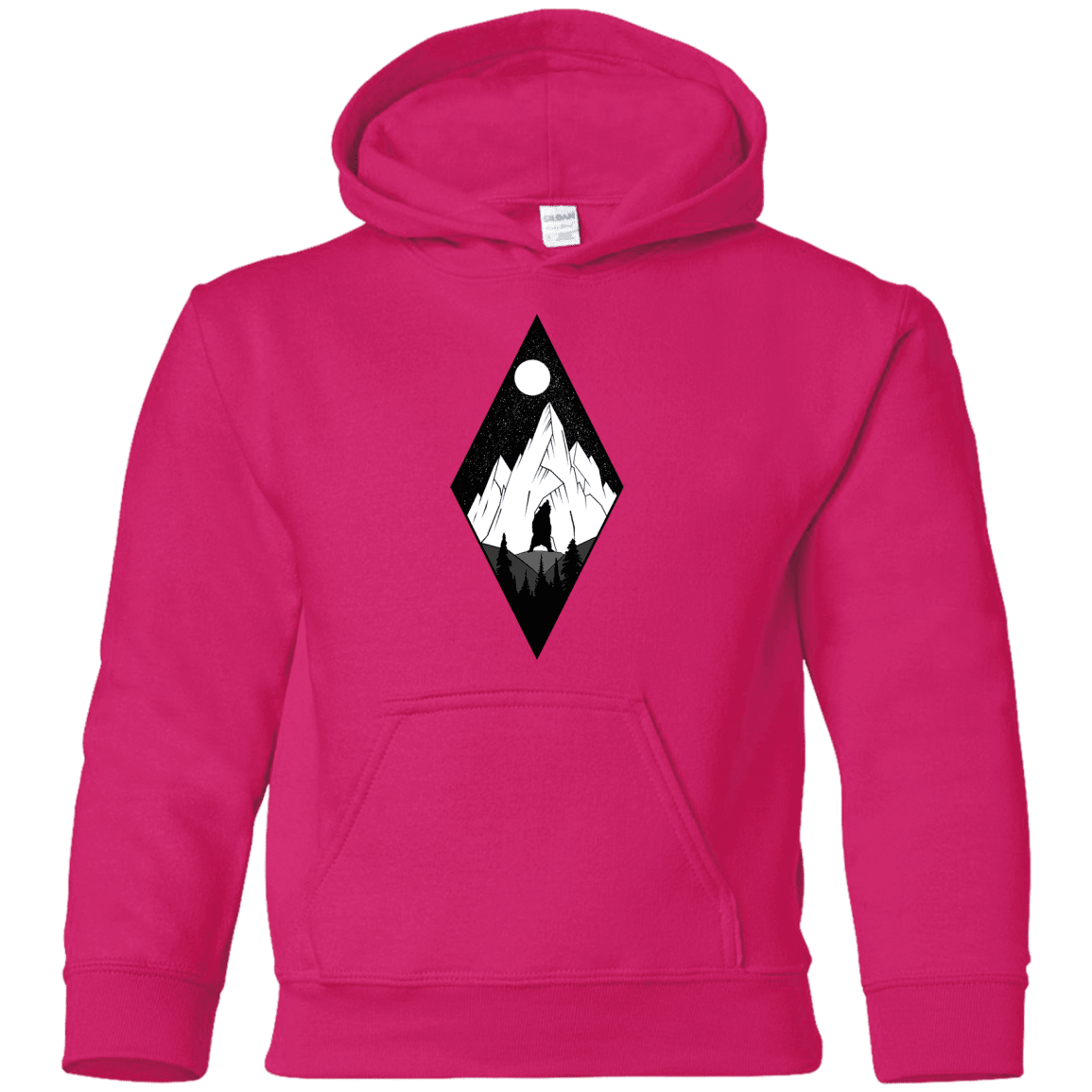 Sweatshirts Heliconia / YS Bear Diamond Youth Hoodie