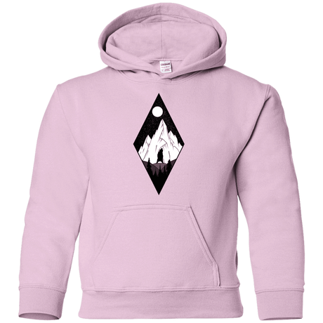 Sweatshirts Light Pink / YS Bear Diamond Youth Hoodie