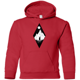 Sweatshirts Red / YS Bear Diamond Youth Hoodie