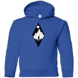 Sweatshirts Royal / YS Bear Diamond Youth Hoodie