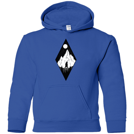 Sweatshirts Royal / YS Bear Diamond Youth Hoodie