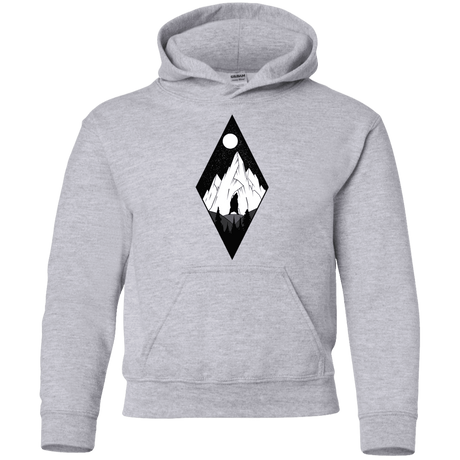 Sweatshirts Sport Grey / YS Bear Diamond Youth Hoodie
