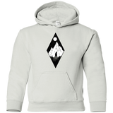 Sweatshirts White / YS Bear Diamond Youth Hoodie