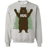Sweatshirts Ash / Small Bear Hug Crewneck Sweatshirt