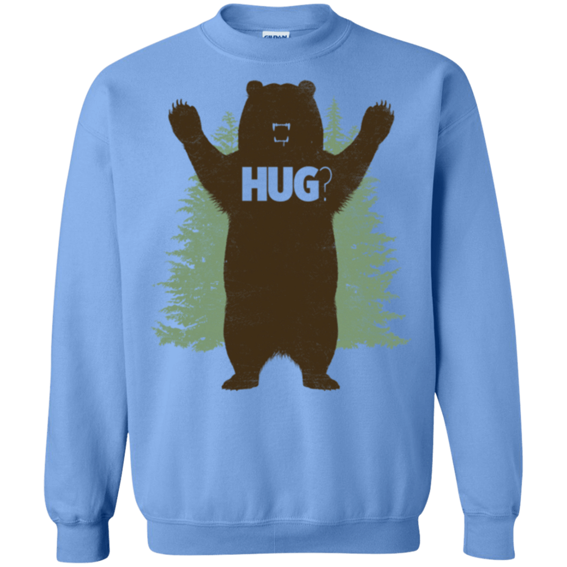 Sweatshirts Carolina Blue / Small Bear Hug Crewneck Sweatshirt