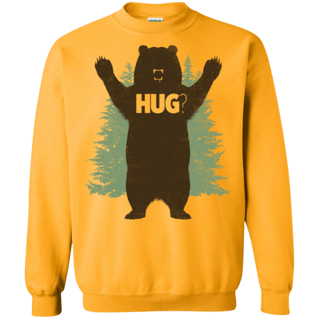Sweatshirts Gold / Small Bear Hug Crewneck Sweatshirt