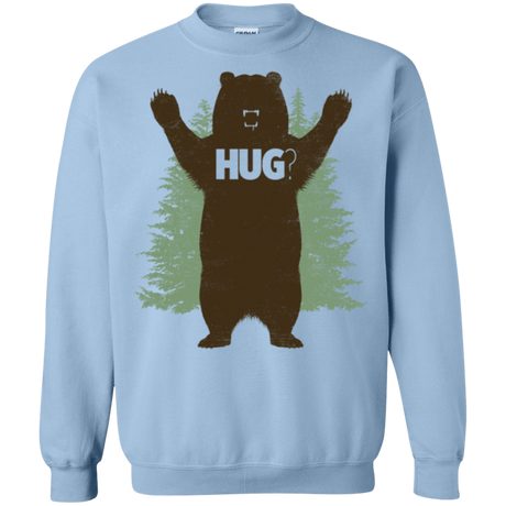 Sweatshirts Light Blue / Small Bear Hug Crewneck Sweatshirt