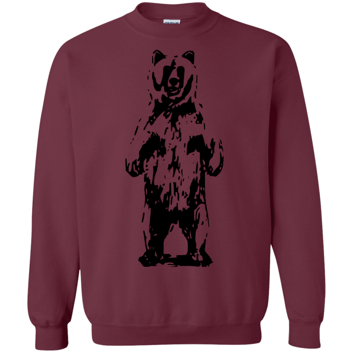 Sweatshirts Maroon / S Bear Hug Crewneck Sweatshirt