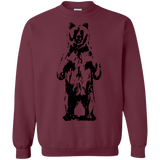 Sweatshirts Maroon / S Bear Hug Crewneck Sweatshirt