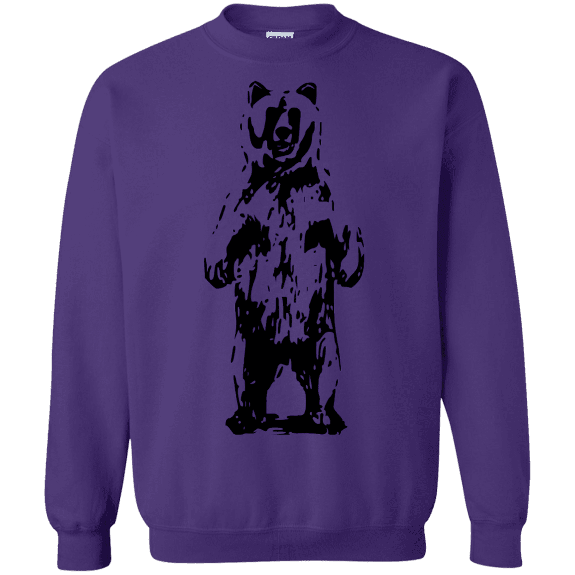 Sweatshirts Purple / S Bear Hug Crewneck Sweatshirt