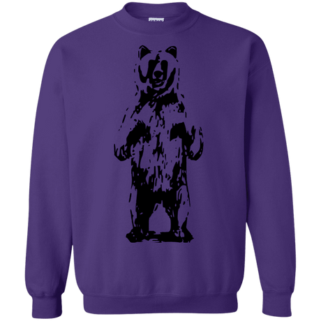 Sweatshirts Purple / S Bear Hug Crewneck Sweatshirt