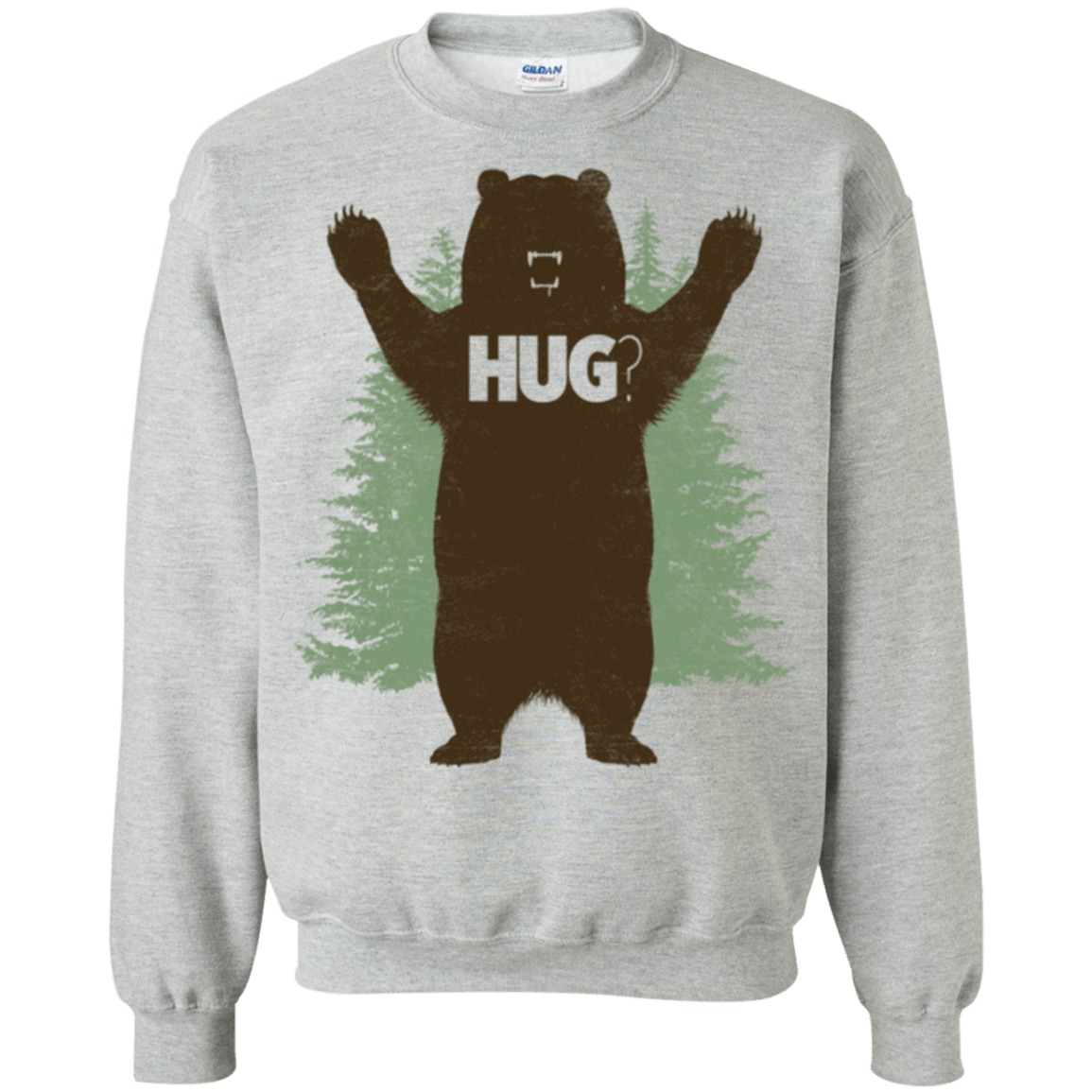 Sweatshirts Sport Grey / Small Bear Hug Crewneck Sweatshirt