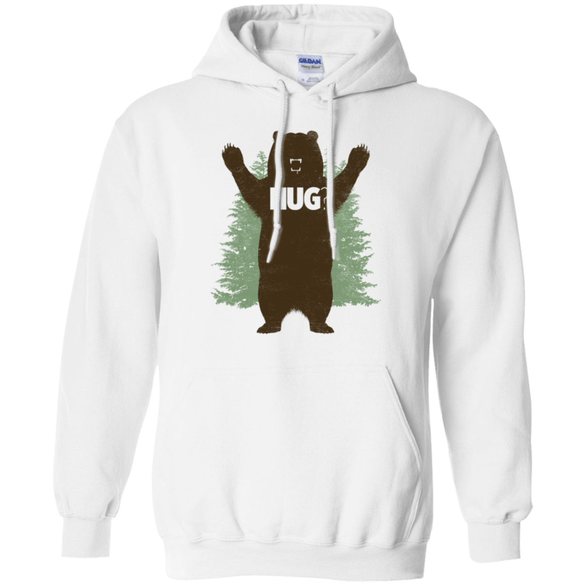Sweatshirts White / Small Bear Hug Pullover Hoodie