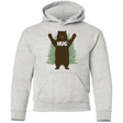 Sweatshirts Ash / YS Bear Hug Youth Hoodie