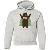 Sweatshirts Ash / YS Bear Hug Youth Hoodie