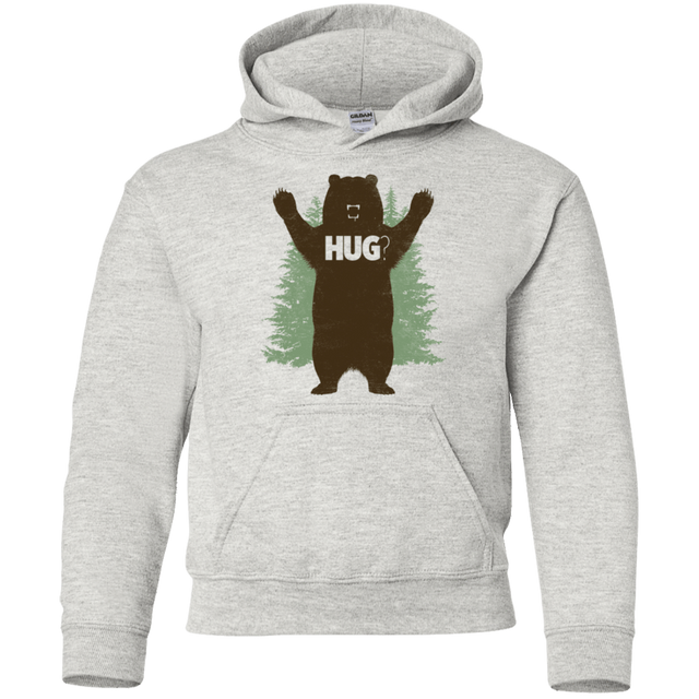 Sweatshirts Ash / YS Bear Hug Youth Hoodie