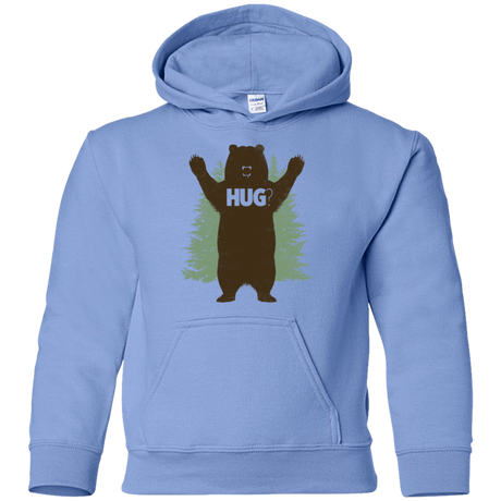 Sweatshirts Carolina Blue / YS Bear Hug Youth Hoodie