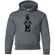 Sweatshirts Dark Heather / YS Bear Hug Youth Hoodie
