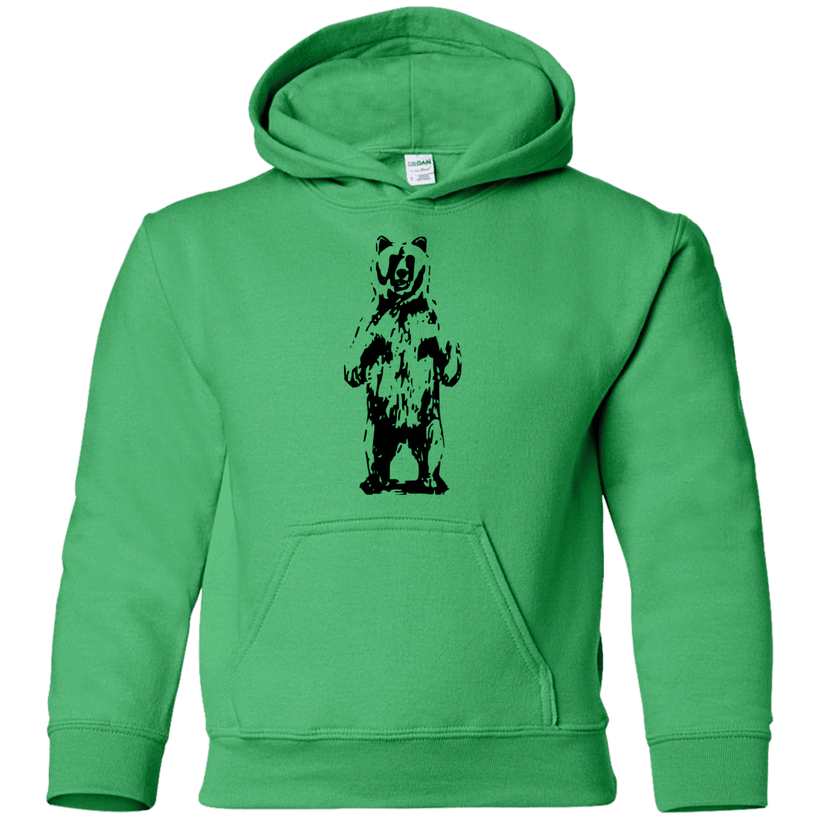 Sweatshirts Irish Green / YS Bear Hug Youth Hoodie