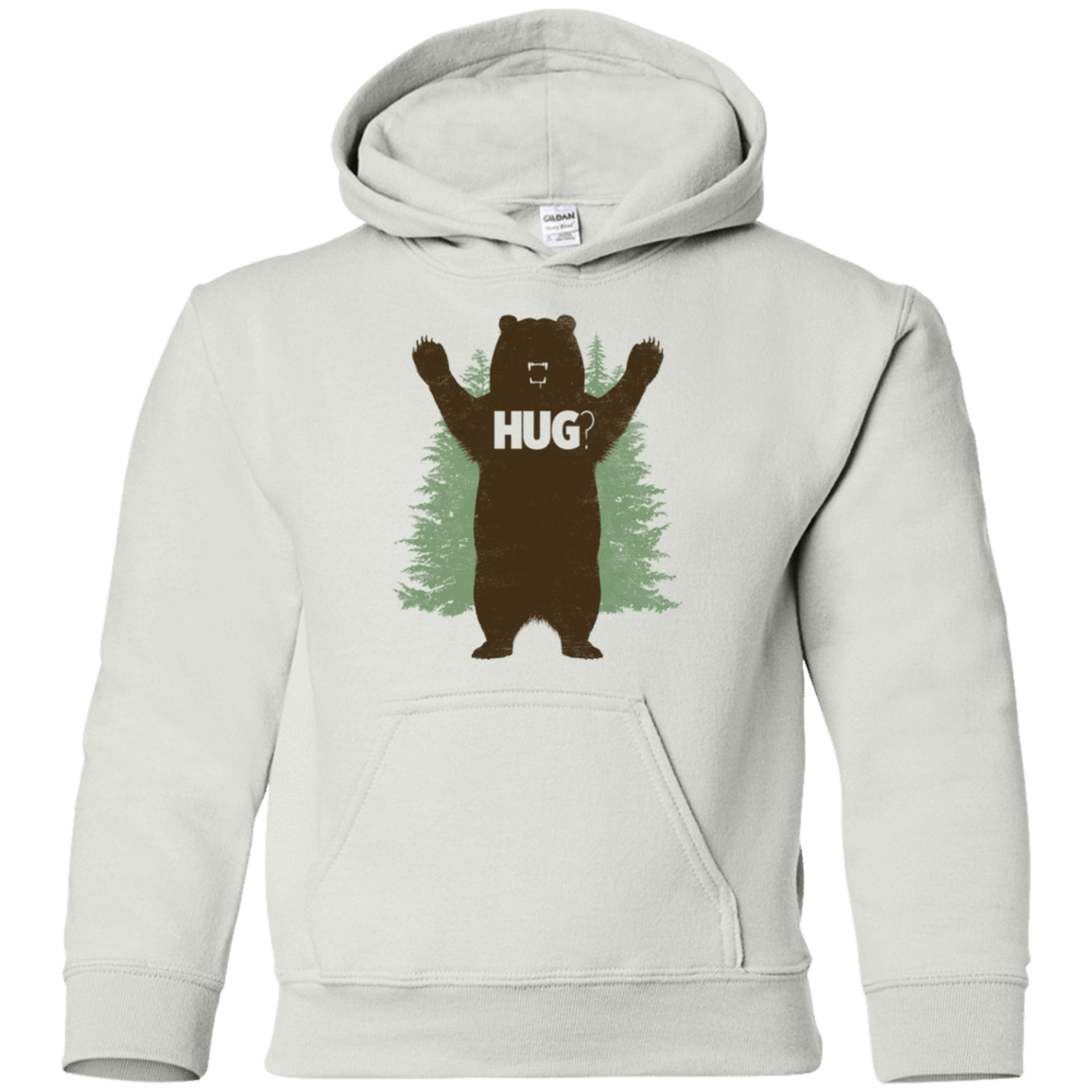Sweatshirts White / YS Bear Hug Youth Hoodie
