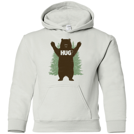 Sweatshirts White / YS Bear Hug Youth Hoodie