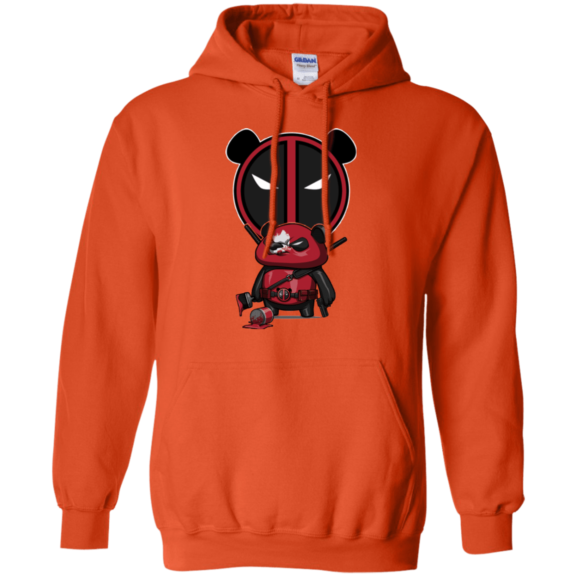 Sweatshirts Orange / Small Bear Pool Pullover Hoodie