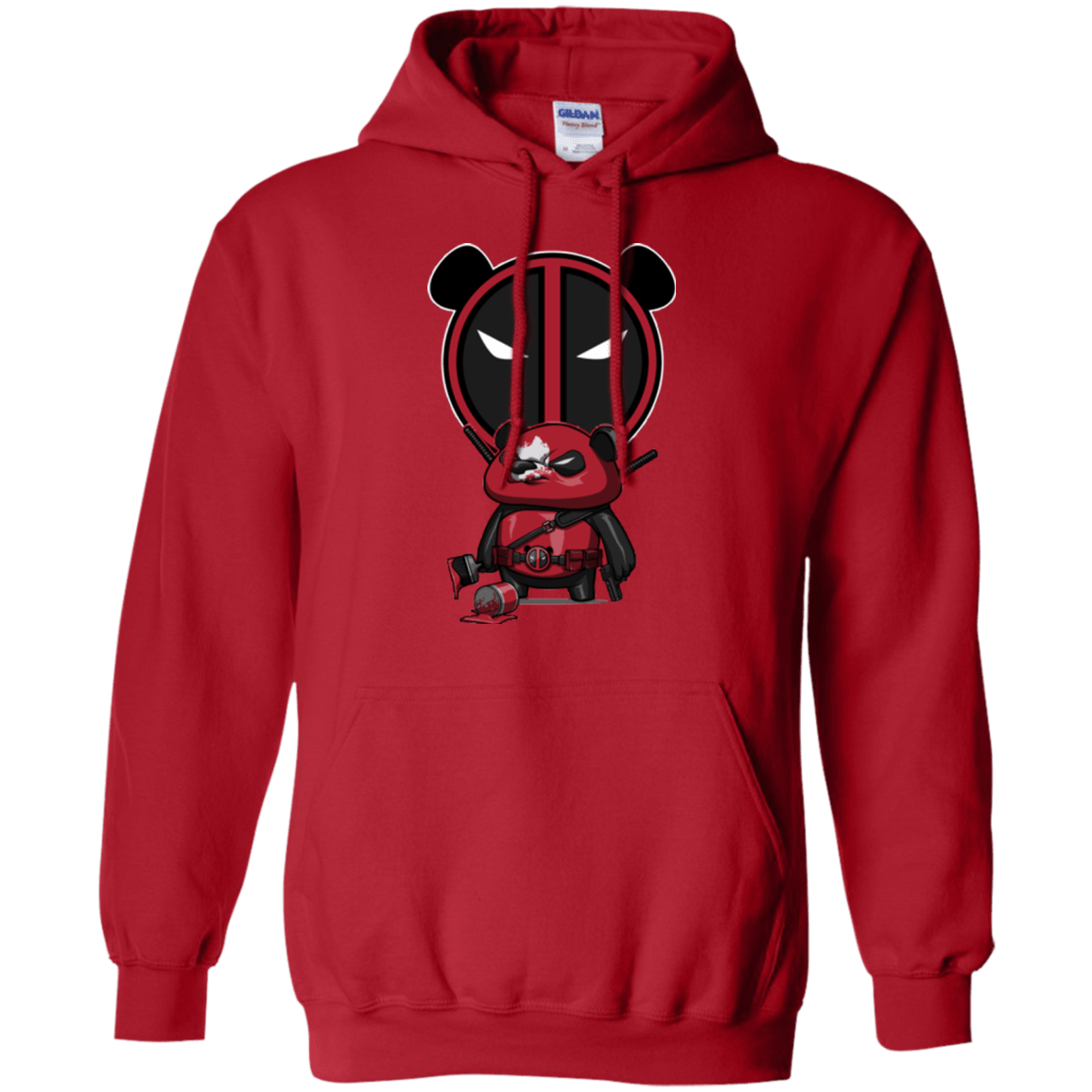 Sweatshirts Red / Small Bear Pool Pullover Hoodie