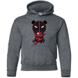 Sweatshirts Dark Heather / YS Bear Pool Youth Hoodie