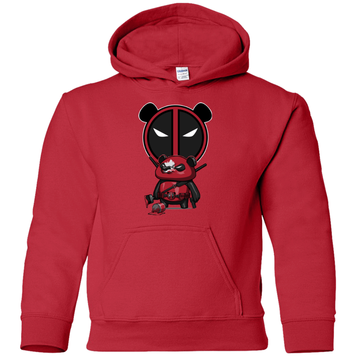 Sweatshirts Red / YS Bear Pool Youth Hoodie