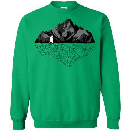 Sweatshirts Irish Green / S Bear Reflection Crewneck Sweatshirt