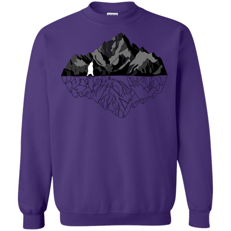 Sweatshirts Purple / S Bear Reflection Crewneck Sweatshirt