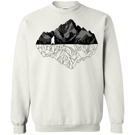 Sweatshirts White / S Bear Reflection Crewneck Sweatshirt