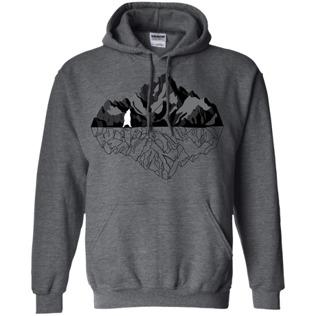 Sweatshirts Dark Heather / S Bear Reflection Pullover Hoodie