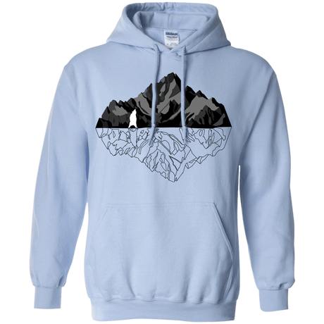 Sweatshirts Light Blue / S Bear Reflection Pullover Hoodie