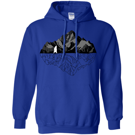 Sweatshirts Royal / S Bear Reflection Pullover Hoodie