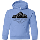 Sweatshirts Carolina Blue / YS Bear Reflection Youth Hoodie