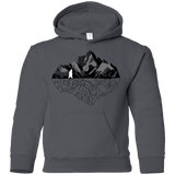 Sweatshirts Charcoal / YS Bear Reflection Youth Hoodie