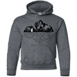 Sweatshirts Dark Heather / YS Bear Reflection Youth Hoodie