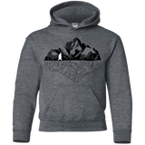 Sweatshirts Dark Heather / YS Bear Reflection Youth Hoodie