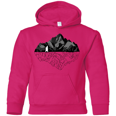 Sweatshirts Heliconia / YS Bear Reflection Youth Hoodie