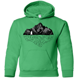 Sweatshirts Irish Green / YS Bear Reflection Youth Hoodie