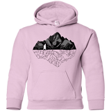 Sweatshirts Light Pink / YS Bear Reflection Youth Hoodie