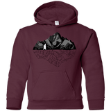 Sweatshirts Maroon / YS Bear Reflection Youth Hoodie